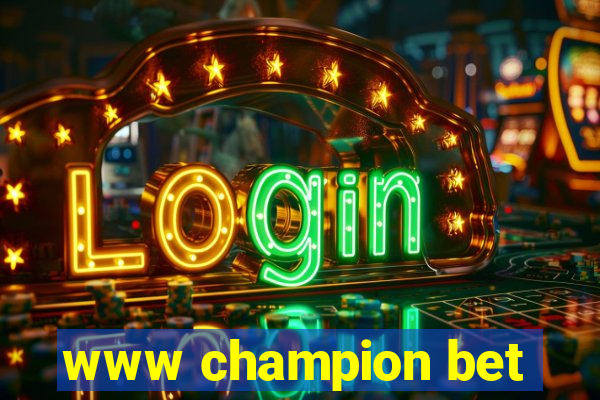 www champion bet