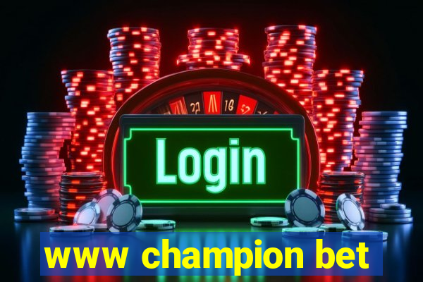 www champion bet