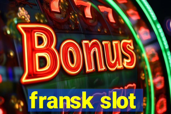 fransk slot