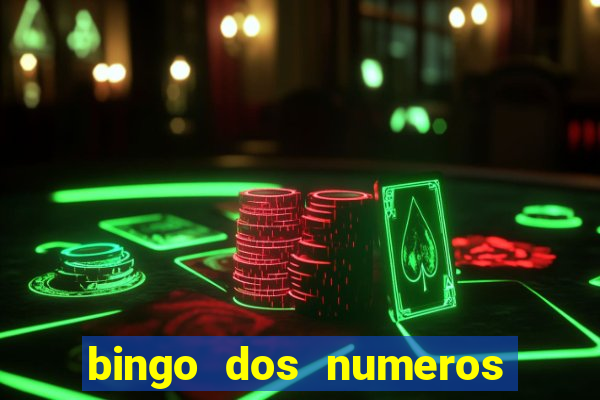 bingo dos numeros de 1 a 30