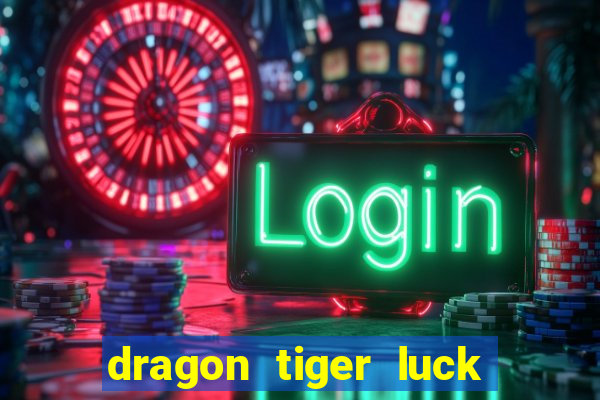 dragon tiger luck demo pg slot