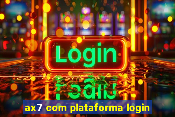 ax7 com plataforma login