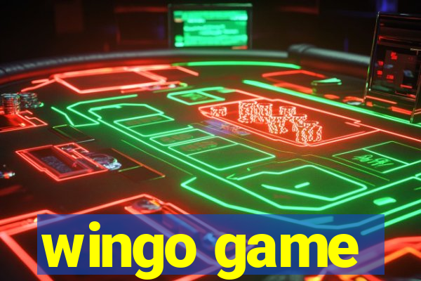 wingo game