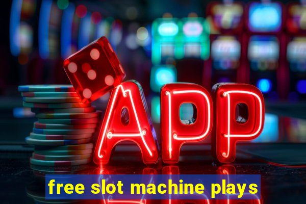 free slot machine plays