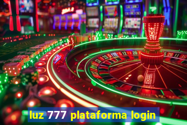 luz 777 plataforma login