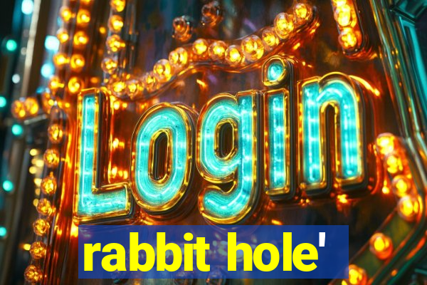 rabbit hole'