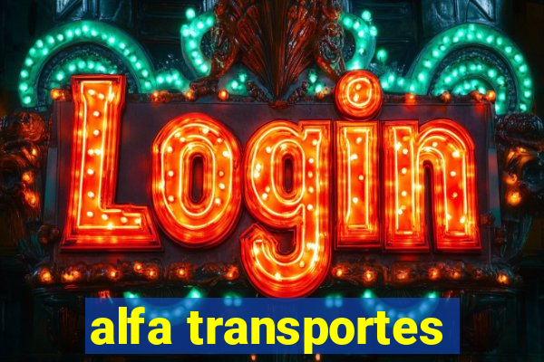 alfa transportes