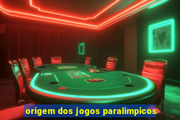 origem dos jogos paralimpicos