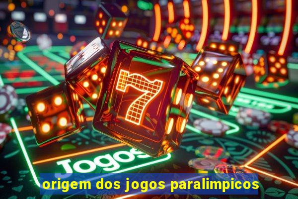 origem dos jogos paralimpicos