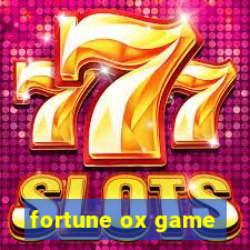 fortune ox game