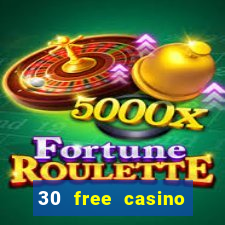 30 free casino bonus no deposit