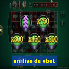 an谩lise da vbet