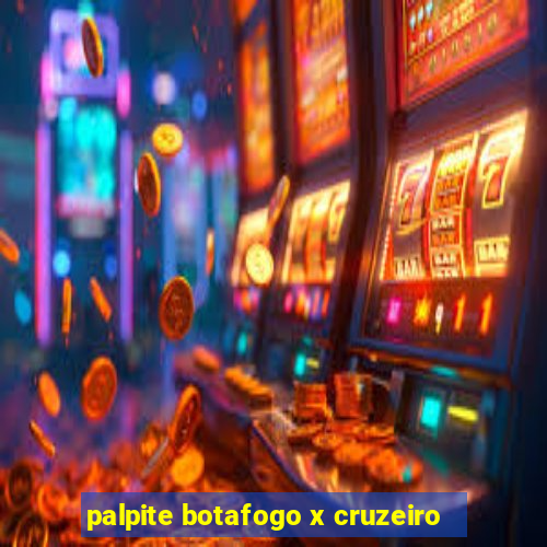 palpite botafogo x cruzeiro