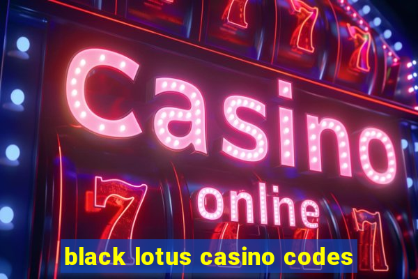 black lotus casino codes