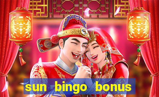 sun bingo bonus codes for existing customers 2020