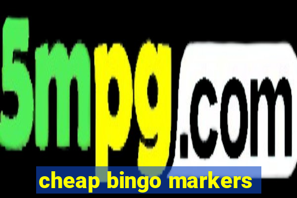 cheap bingo markers