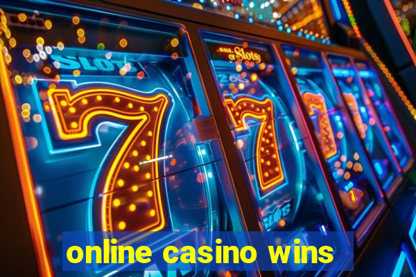 online casino wins