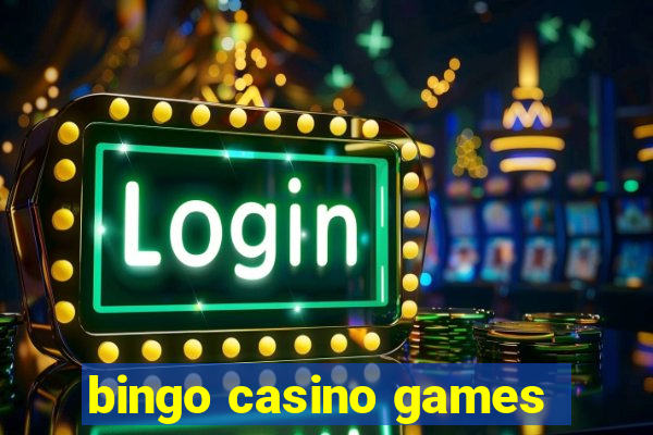 bingo casino games