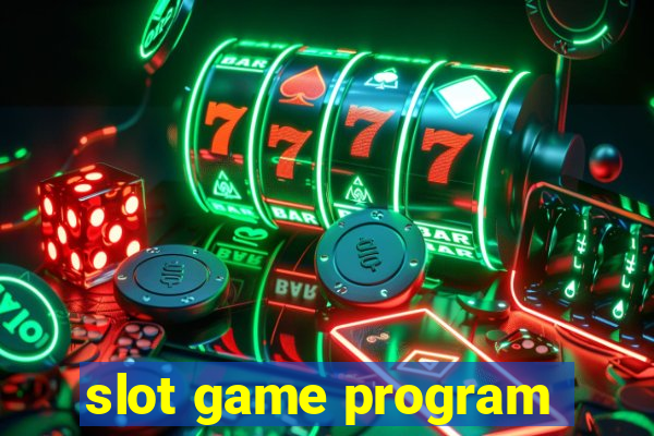 slot game program