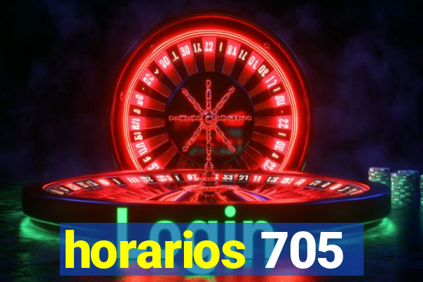 horarios 705