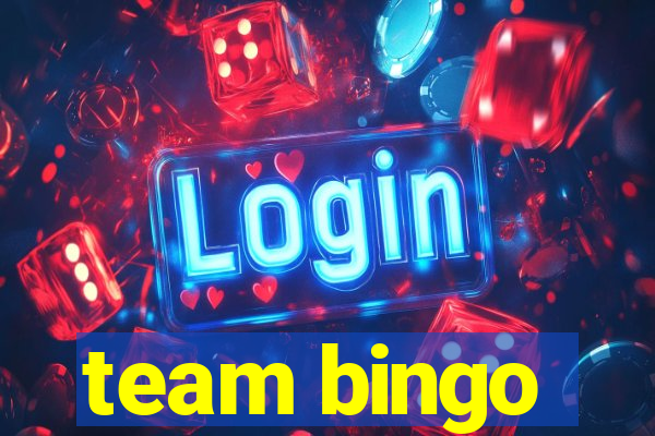 team bingo