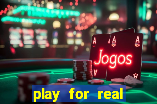 play for real money slots online