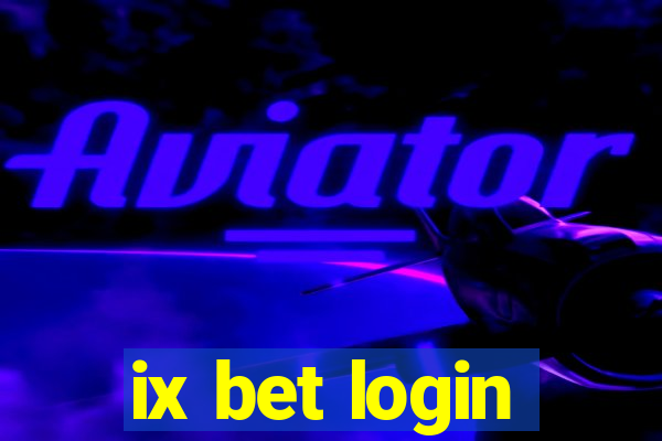 ix bet login