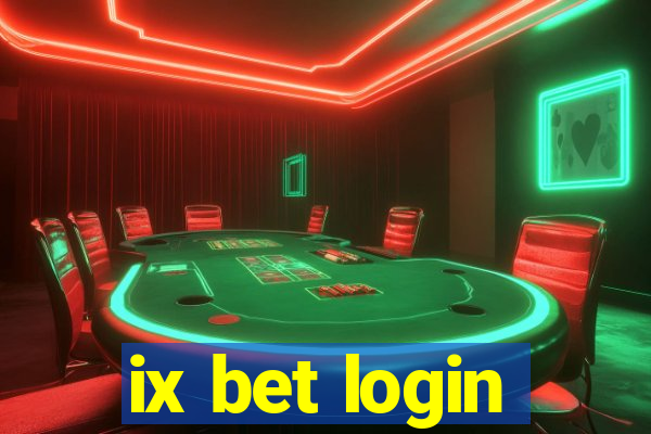 ix bet login