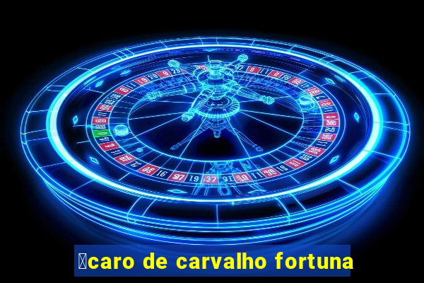 铆caro de carvalho fortuna