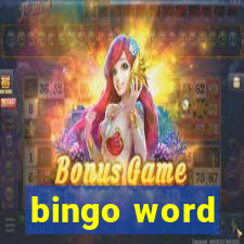 bingo word