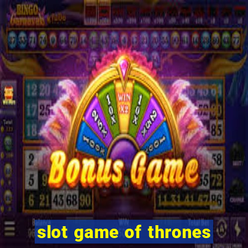 slot game of thrones