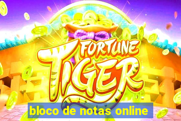 bloco de notas online