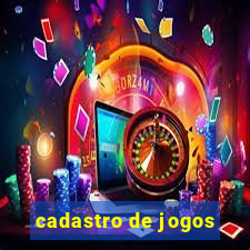 cadastro de jogos