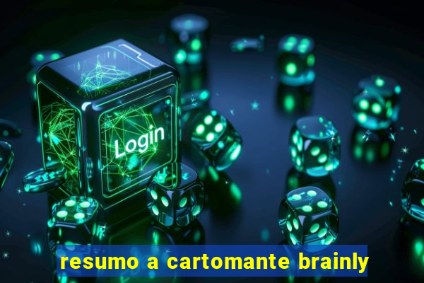 resumo a cartomante brainly