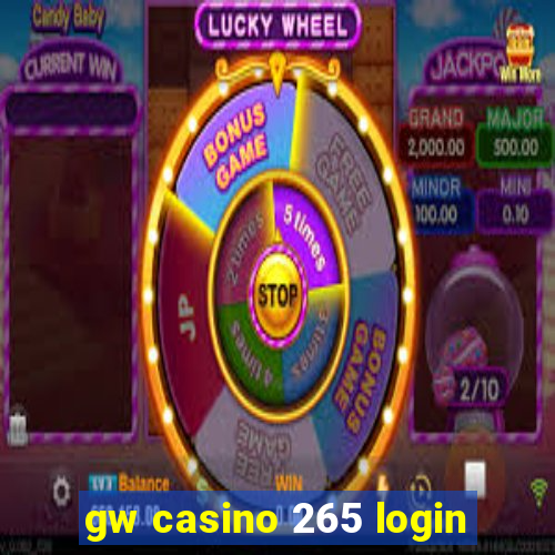 gw casino 265 login