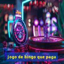 jogo de bingo que paga