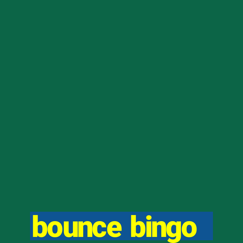 bounce bingo