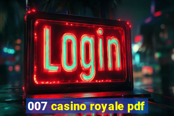 007 casino royale pdf