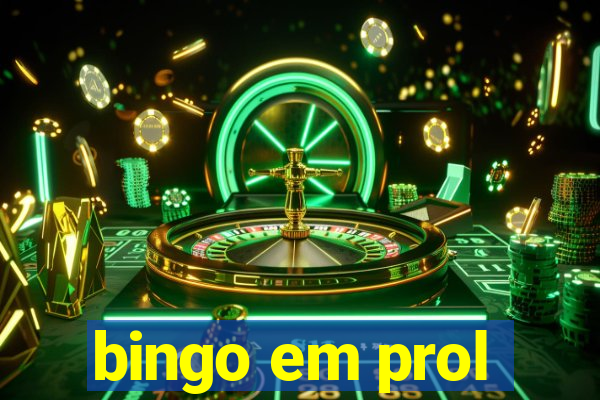 bingo em prol