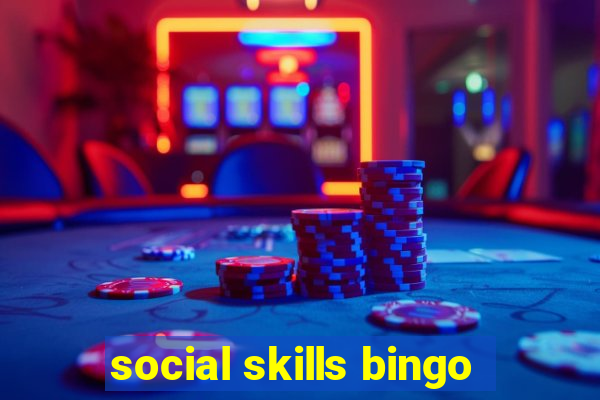 social skills bingo