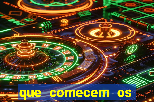 que comecem os jogos em inglês