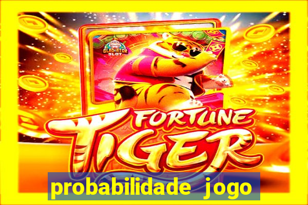 probabilidade jogo de futebol