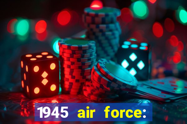 1945 air force: avião jogo