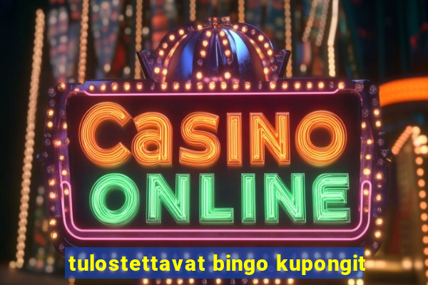 tulostettavat bingo kupongit