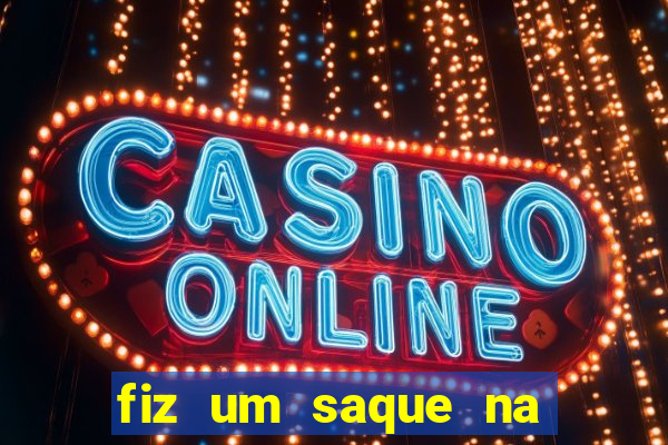 fiz um saque na betfair e nao caiu