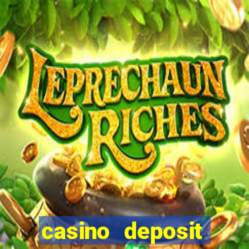 casino deposit bonus code