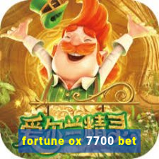 fortune ox 7700 bet