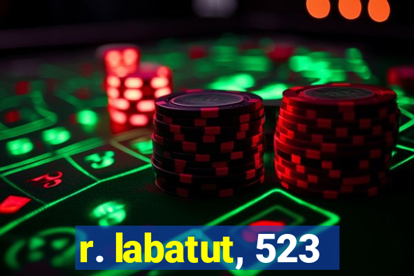 r. labatut, 523