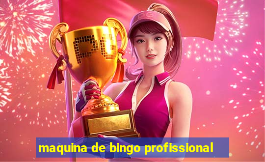 maquina de bingo profissional