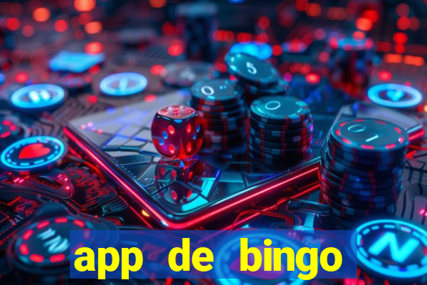 app de bingo valendo dinheiro